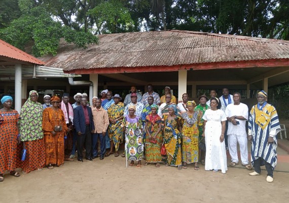 Village de Modeste: les populations rendent hommage à Nanan Simon Konney Ahoua