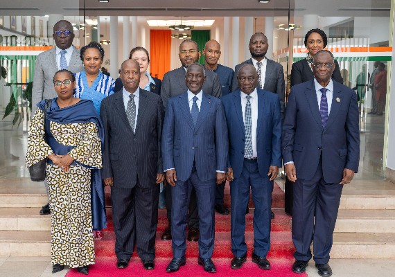 Côte d’Ivoire : Adama Bictogo échange avec le représentant spécial du Secrétaire général des Nations Unies pour l’Afrique de l’Ouest et le Sahel