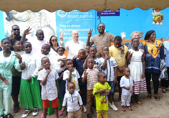 Soutien aux enfants vulnérables : le Royaume des Pays-Bas apporte son soutien pour la rénovation de la Fondation internationale Mission d’Amour
