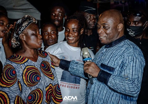 présidentielle 2025 : depuis bangolo, ahoua don mello promet la création d’un fonds de garantie national