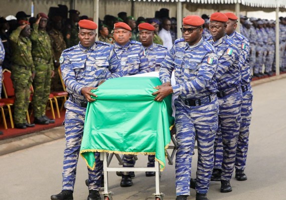 La Gendarmerie nationale rend hommage au Sous-lieutenant Daniogo, tombé au champ d’honneur
