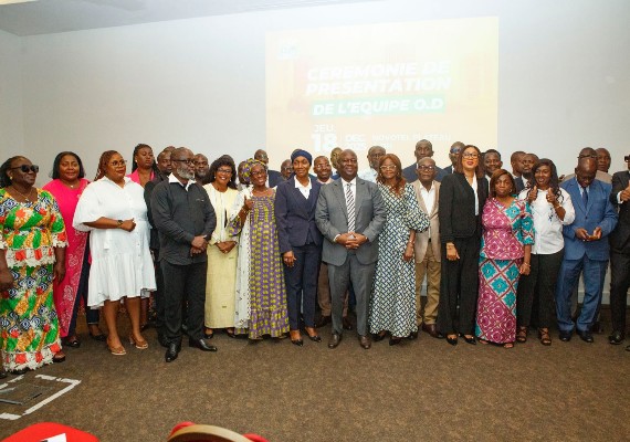 Eléctions législatives 2025 au Plateau : le candidat du RHDP, OD Présente son équipe de campagne