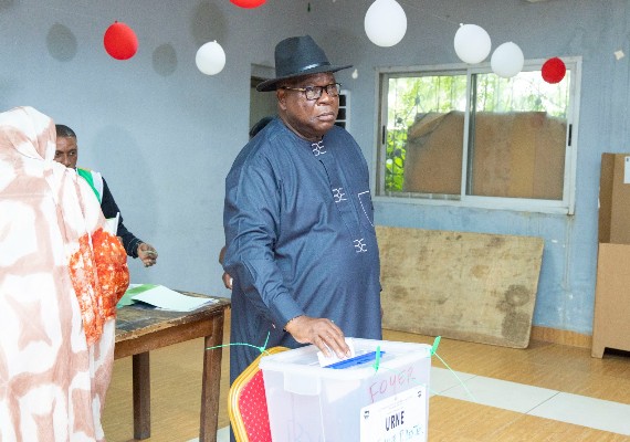 Laurent Tchagba après son vote à Marcory : « celui qui sera déclaré vainqueur devra l’être de manière transparente »