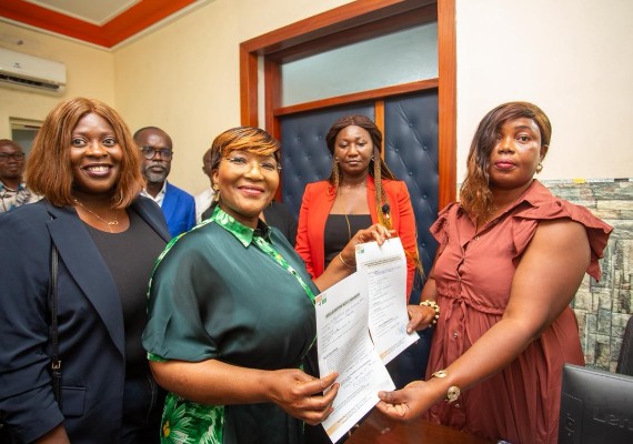 Présidence de l’UNJCI : la journalise Marie Laure N’Goran dépose officiellement sa candidature