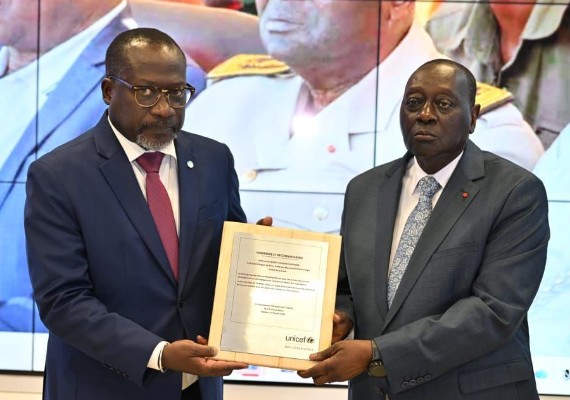 L’UNICEF rend hommage au préfet André Epkonon Assoumou