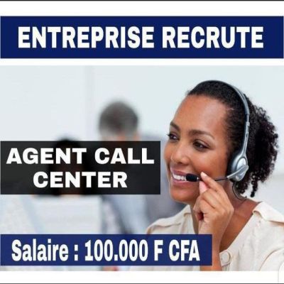 Recrutement de 50 jeunnes filles  pour  le service call center