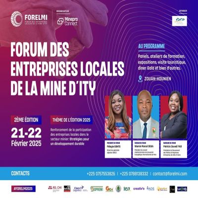 Image Forum des Entreprises Locales de la Mine d’Ity