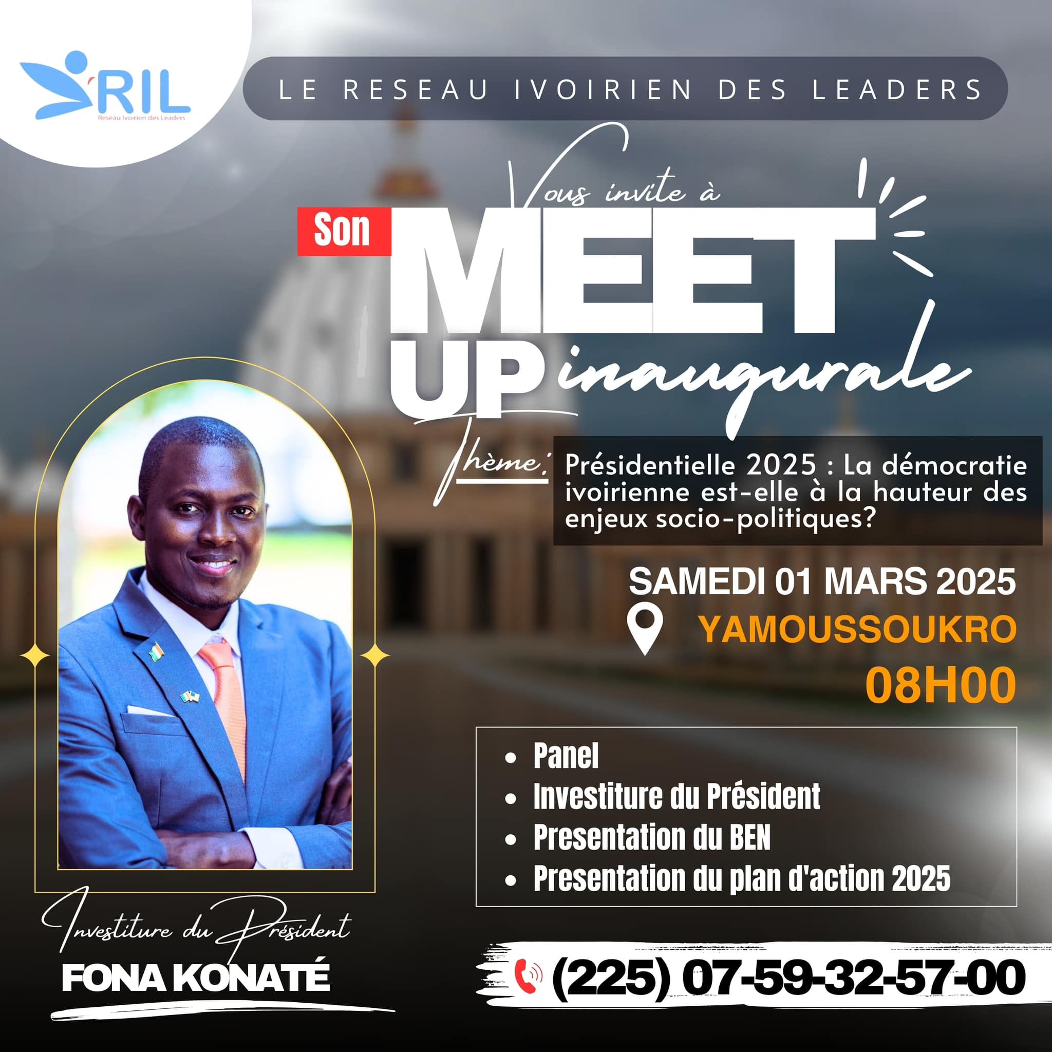 MEET-UP INAUGURAL D’INVESTITURE