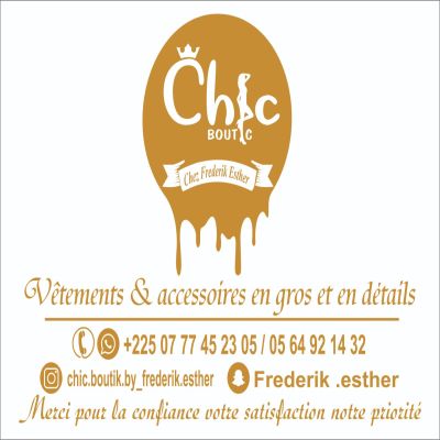 Vente de vÊtements et accessoires