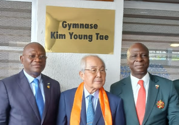 Taekwondo – Centre sportif, culturel et des TIC Alassane Ouattara : le gymnase porte désormais le nom du grand Maître Kim Young Tae