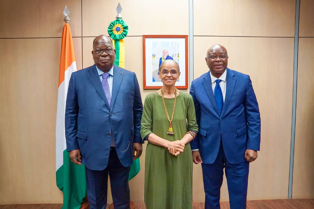 Restauration du couvert forestier: le ministre Laurent Tchagba obtient un engagement fort du Brésil pour les projets ivoiriens