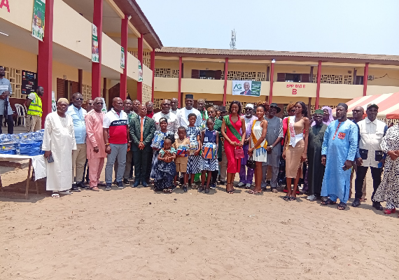 Koumassi : La Fondation Anzoumana Gbané restitue une école primaire réhabilitée